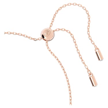 Gema 520 bracelet, Candy, Pink, Rose gold-tone plated - Swarovski, 5626656