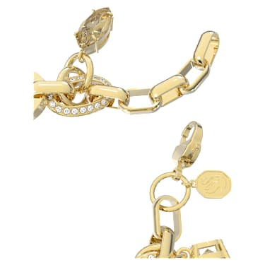 Imber bracelet, Brown, Gold-tone plated - Swarovski, 5626892