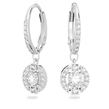 Swarovski platinum earrings deals