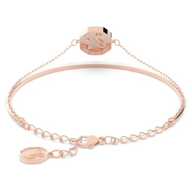 Swarovski swan bracelet rose gold shop
