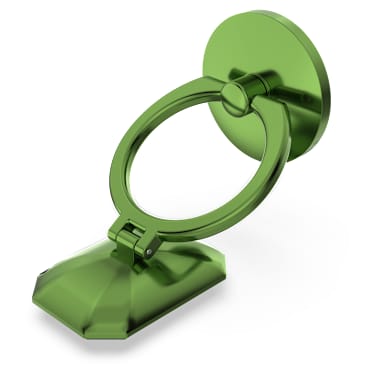 Mobile ring, Octagon cut, Green - Swarovski, 5628622