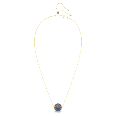 Curiosa 鏈墜, 三角形切割, 藍色, 鍍金色色調 - Swarovski, 5629228