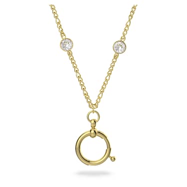 Collar Curiosa, Tono dorado, Baño tono oro - Swarovski, 5629491