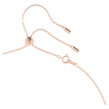 Gema 520 鏈墜, 心心糖果, 粉紅色, 鍍玫瑰金色調 - Swarovski, 5630876