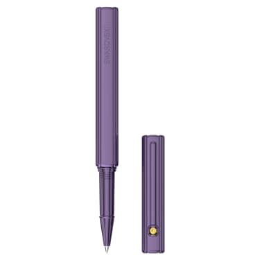 Rollerball Pen, 枕形切割, 紫色 - Swarovski, 5631197