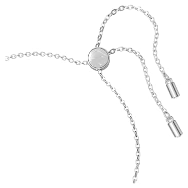 Tough Armband, Blume, Weiß, Metallmix - Swarovski, 5632061