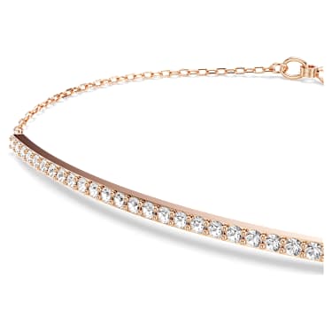 Bracelet Only, Blanc, Doré à l’or rose 18 carats (750/1000) - Swarovski, 5632063