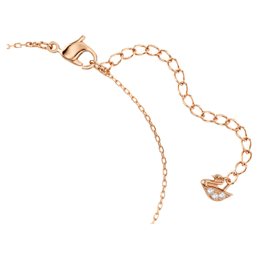Only bracelet, White, 18K rose gold finish - Swarovski, 5632063