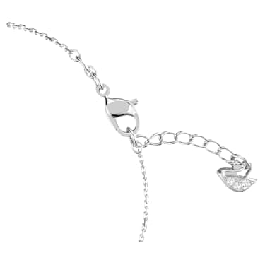 Braccialetto Only, Bianco, Placcato rodio - Swarovski, 5632066