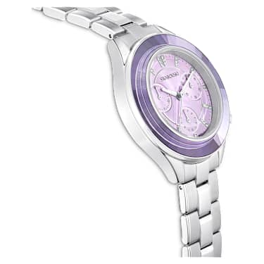 Relógio Octea lux sport, Fabrico suíço, Pulseira de metal, Roxo