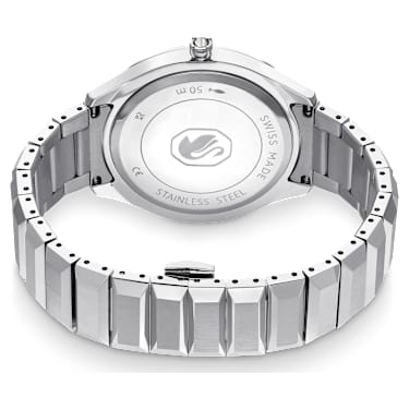 ウォッチ, 37mm, スイス製, メタルブレスレット, シルバー系, ステンレス鋼 | Swarovski