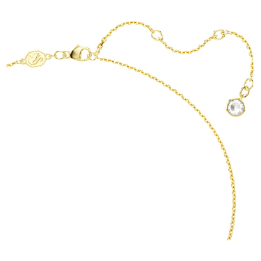 Sublima 链坠, 密镶, 心形, 小号, 红色, 镀金色调 - Swarovski, 5634723