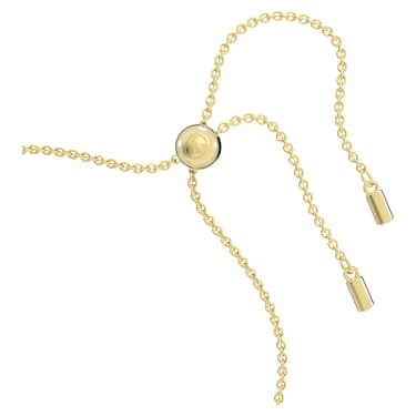 Braccialetto Sublima, Cuore, Piccolo, Rosso, Placcato color oro - Swarovski, 5634724