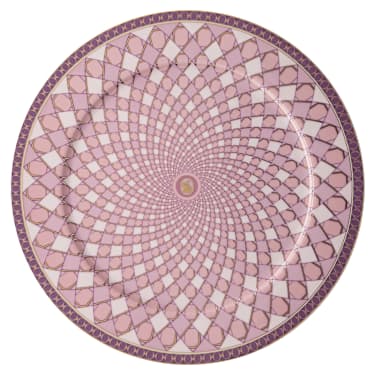 Signum 主盘, 瓷器, 粉红色 - Swarovski, 5635510