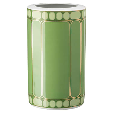 Vaso Signum, Porcellana, Grande, Verde - Swarovski, 5635551