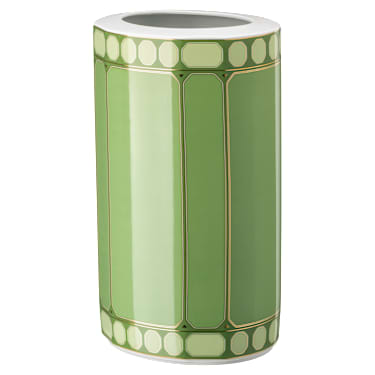 Vaso Signum, Porcellana, Grande, Verde - Swarovski, 5635551
