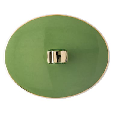 Signum Zuckerschüssel, Porzellan, Grün - Swarovski, 5635560