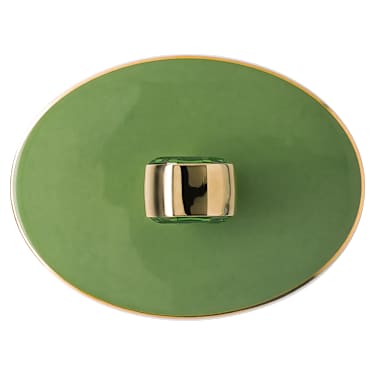 κρεμιέρα Signum, Πορσελάνη, πράσινο - Swarovski, 5635565