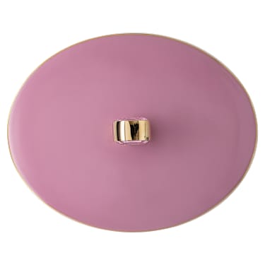 Signum Teekanne, Porzellan, Klein, Rosa - Swarovski, 5635566