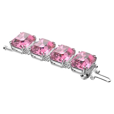 Alargador Millenia, Talla octogonal, Rosa, Baño de rodio - Swarovski, 5635624