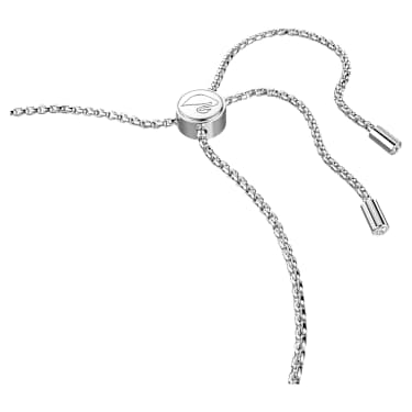 Lovely armband, Hart, Wit, Rodium toplaag - Swarovski, 5636447