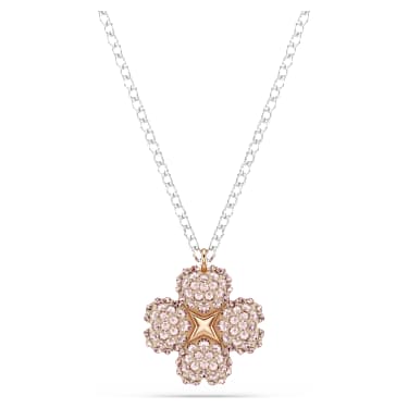 Pendente Latisha, Fiore, Rosa, Mix di finiture - Swarovski, 5636488