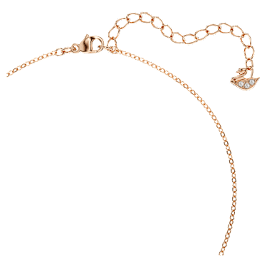 Přívěsek Latisha, Květina, Růžová, Pokoveno v růžovozlatém odstínu - Swarovski, 5636489