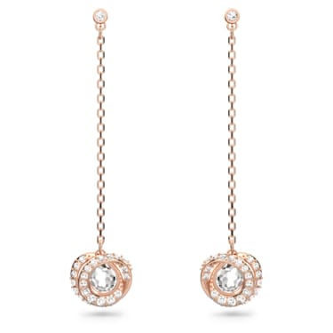 14K Rose Gold Leaf Drop Diamond Threader Earring, Solid Gold Diamond Chain  Threader Earring, Diamond Threader Earring