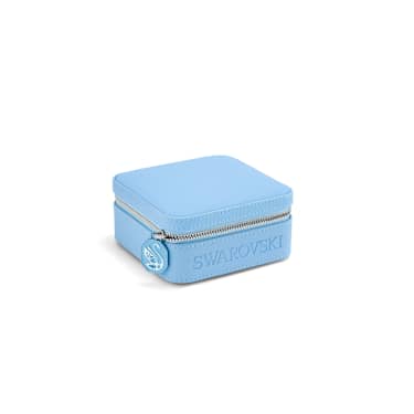 Iconic Swan COG jewellery box, Blue - Swarovski, 5636534