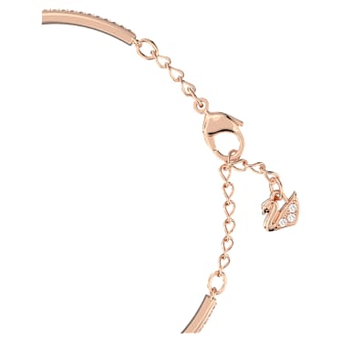 Generation Armreif, Weiß, Roségold-Legierungsschicht - Swarovski, 5636588