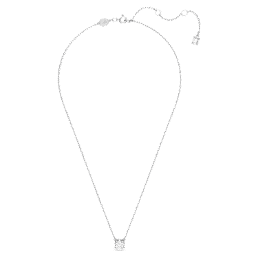 Pendente Constella, Taglio Round, Bianco, Placcato rodio - Swarovski, 5636706