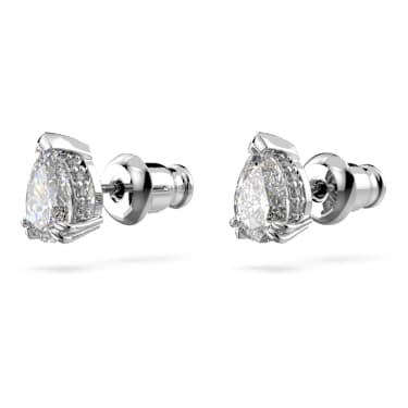 Pear shaped crystal earrings shop