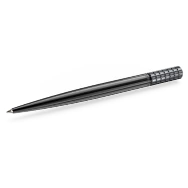 Ballpoint pen, Black, Black lacquered - Swarovski, 5637773