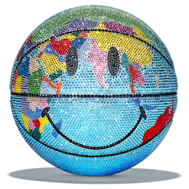 MARKET Globe basketball, Mini size, Multicolored - Swarovski, 5638723