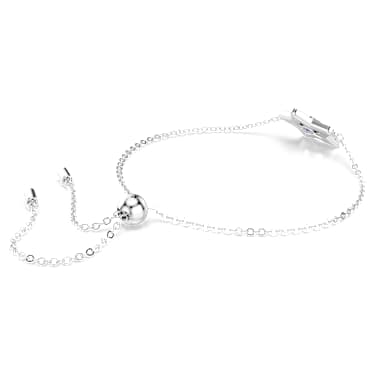 Stella Armband, Verschiedene Schliffe, Stern, Blau, Rhodiniert - Swarovski, 5639187