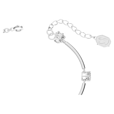 Constella 뱅글, 라운드 컷, 화이트, 로듐 플래팅 - Swarovski, 5641680