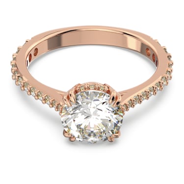 3 piece Swarovski Crystals 1.3 ct Sterling Silver 925 engagement ring | eBay