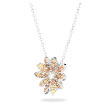 MARIANA Flower Necklace Marquise & Pear SWAROVSKI Faceted Crystals - Ruby  Lane