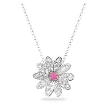 Colgante Eternal Flower, Flor, Rosa, Combinación de acabados metálicos - Swarovski, 5642868