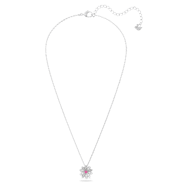Colgante Eternal Flower, Flor, Rosa, Combinación de acabados metálicos - Swarovski, 5642868