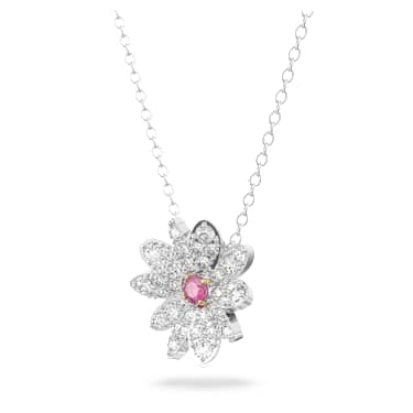 Colgante Eternal Flower, Flor, Rosa, Combinación de acabados metálicos - Swarovski, 5642868
