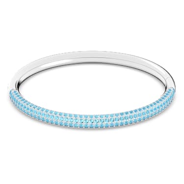 Dextera armband, Blauw, Roestvrij staal - Swarovski, 5642920