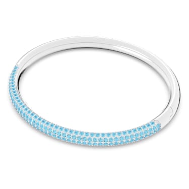 Dextera armband, Blauw, Roestvrij staal - Swarovski, 5642920