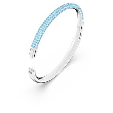 Dextera armband, Blauw, Roestvrij staal - Swarovski, 5642920