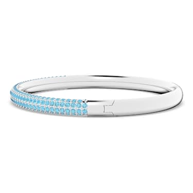 Dextera armband, Blauw, Roestvrij staal - Swarovski, 5642920