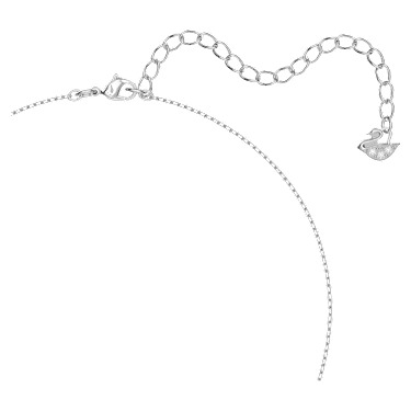 Collana Una, Quadrifoglio, Blu, Placcato rodio - Swarovski, 5642927