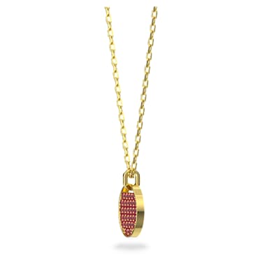 Pendentif Sublima, Rouge, Placage de ton or - Swarovski, 5642941