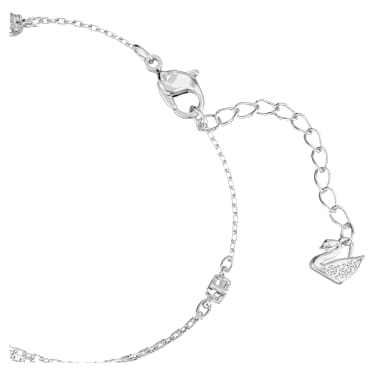 Idyllia 브레이슬릿, 믹스 컷, 태양, 그린, 로듐 플래팅 - Swarovski, 5642960