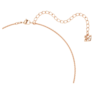 Teddy 链坠, 熊, 粉红色, 玫瑰金色饰面 - Swarovski, 5642976