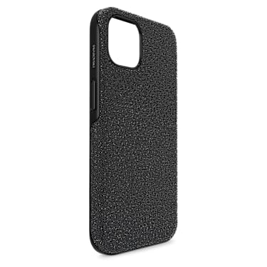High smartphone case, iPhone® 13, Black - Swarovski, 5643026